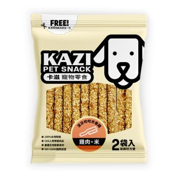 KAZI 卡滋-寵物純肉零食潔牙咬咬米香雞(200g*1包入)