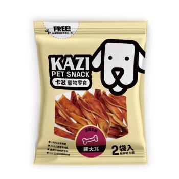 KAZI 卡滋-寵物純肉零食豬耳切條(110gx1包入)
