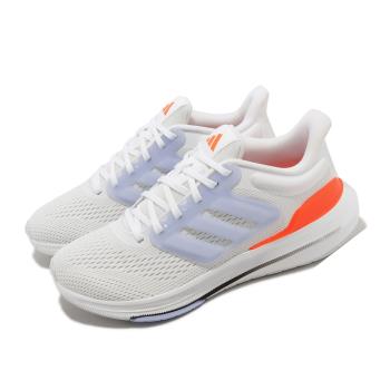 adidas 慢跑鞋 Ultrabounce W 女鞋 白 淺藍 橘 緩震 透氣 運動鞋 愛迪達 HP5790