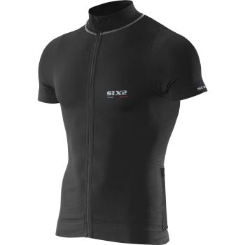 SIXS 機能碳自行車短袖車衣,黑