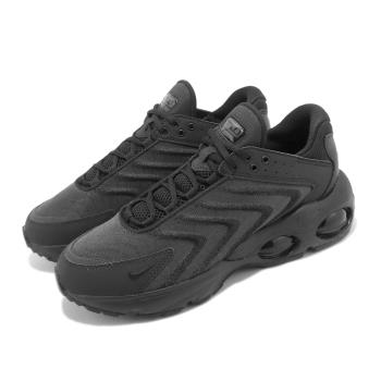 Nike 休閒鞋 Air Max TW 黑 全黑 男鞋 女鞋 波浪線條 復古 氣墊 反光 DQ3984-003