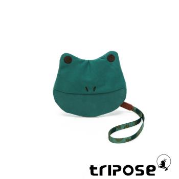 【tripose】輕鬆生活青蛙造型零錢包(森林綠)