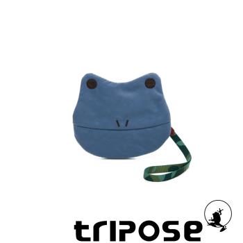 【tripose】輕鬆生活青蛙造型零錢包(淺藍)