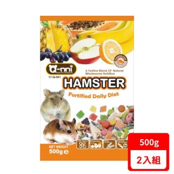 Q-nni-寵物鼠水果大餐 500g X(2入組) (下標數量2+贈神仙磚)
