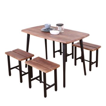 《DFhouse》葛倫-1餐桌+4單人椅(1桌4椅)