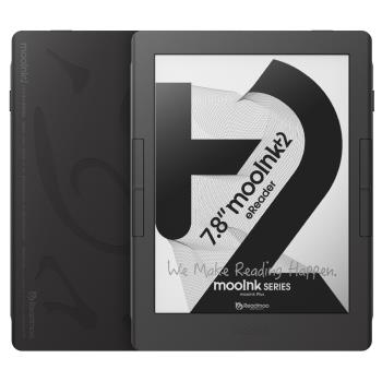Readmoo讀墨 mooInk Plus 2 7.8 吋電子書閱讀器+Plus 2 7.8 吋直掀式保護殼-楓木棕