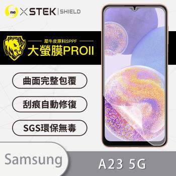 【O-ONE】Samsung A23 5G『大螢膜PRO』螢幕保護貼 超跑頂級包膜原料犀牛皮
