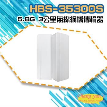 [昌運科技] HBS-35300S 5.8G 3公里 無線網橋傳輸器