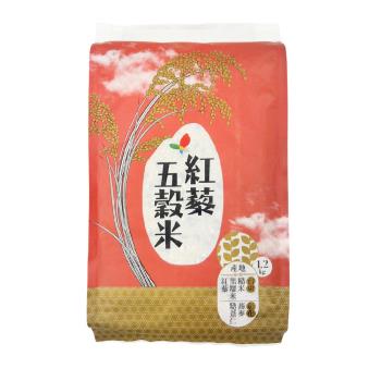 任-【池上鄉農會】紅藜五穀米1.2kg/包
