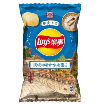 樂事頂級日曬甘味湖鹽口味洋芋片85g/包