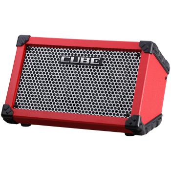 『ROLAND 樂蘭』電池供電立體聲音箱擴大機 CUBE Street II 紅色款 / 公司貨保固