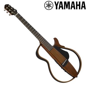 【YAMAHA 山葉】靜音民謠吉他 SLG200S 木色 / 延續經典手感音色 / 公司貨保固