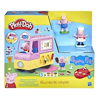 Play-Doh 培樂多黏土 佩佩豬冰淇淋車遊戲組(F3597)