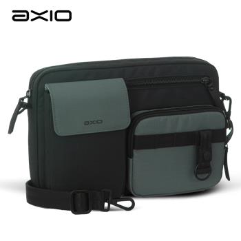 AXIO Outdoor Shoulder bag 休閒健行側肩包(AOS-3)蒼綠色-加送多隔層萊卡證件套 (ABH-504)