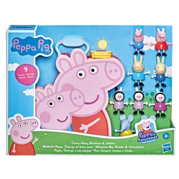 Peppa Pig 粉紅豬小妹 9入公仔旅行盒(F2173)
