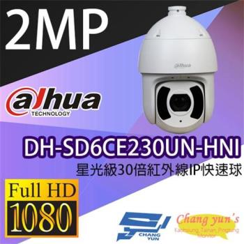 [昌運科技] 大華 DH-SD6CE230UN-HNI 星光級30倍1080P紅外線 IPcam 快速球攝影機