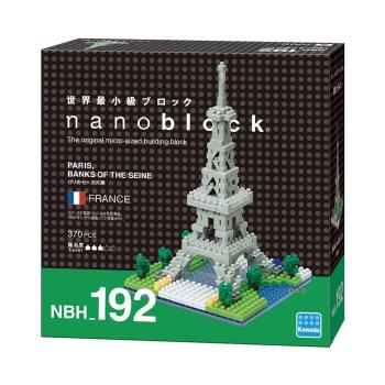 【 Nano Block 迷你積木 】NBH_192 巴黎的塞納沿岸