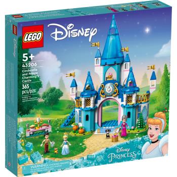 LEGO樂高積木 43206 202206 迪士尼公主系列 - Cinderella and Prince Charmings Castle
