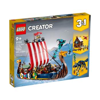 LEGO樂高積木 31132 202206 創意大師 Creator 系列 - Viking Ship and the Midgard Serpent