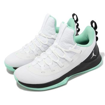 Nike 籃球鞋 Jordan Ultra Fly 2 Low 男鞋 白 黑 氣墊 耐磨 緩震 運動鞋 AH8110-114