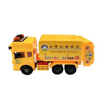 《 KIDMATE 》台灣好車隊 - 磨輪垃圾車KMT-8728