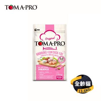 【TOMA-PRO 優格】經典寵物食譜-成幼貓化毛配方（雞肉+米）13.6KG
