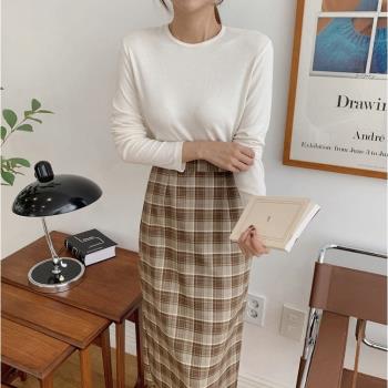 【BJ COLLECTION】日系時尚寬鬆前釦素面針織上衣 (BJC30031) F咖啡色