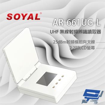 [昌運科技] SOYAL AR-661UG-L 手持型 UHF 無線射頻辨識讀取器 內建25dBm射頻模組與天線