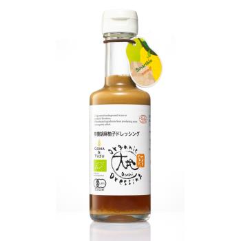 【大地】日本有機胡麻柚子和風醬(175ml/瓶) x6瓶