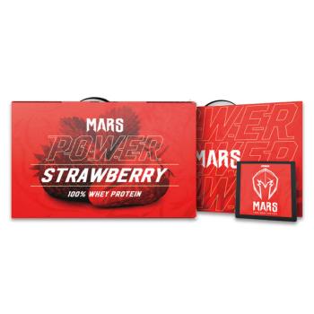  【戰神MARS】高能量乳清蛋白(草莓)70gX60包