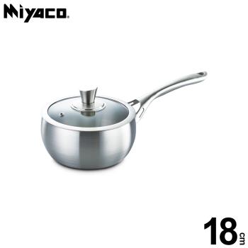 【米雅可 Miyaco】典雅316不銹鋼七層複合金湯鍋 18cm附蓋