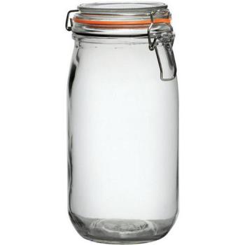 《Utopia》扣式玻璃密封罐(橘1.5L)