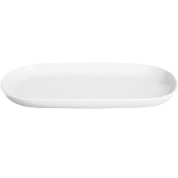 《EXCELSA》White白瓷淺餐盤(長30cm)