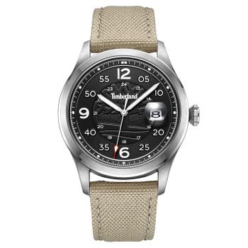 Timberland 天柏嵐 CORNWALL系列 經典復刻石英錶-黑面/42mm TDWGN2237506