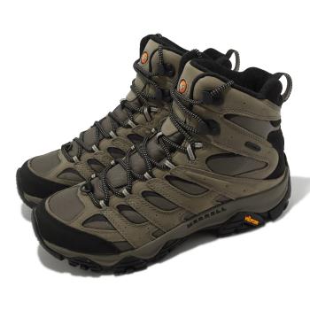 Merrell 越野鞋 Moab 3 APEX Mid WP 男鞋 棕 登山鞋 防水 黃金大底 戶外 郊山 中筒 ML037161