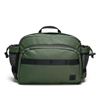 TRAVEL FOX 包包 悠遊戶外腰背斜肩背三用筆電三用包-森林綠 TB809-17