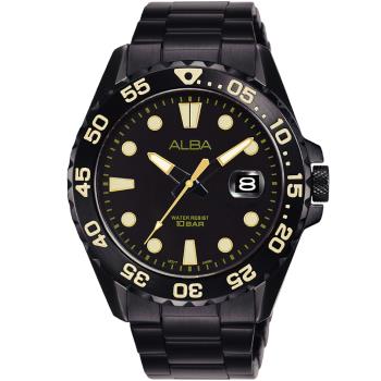 ALBA 雅柏 經典運動潛水造型手錶-42mm AS9N23X1/VJ42-X322SD