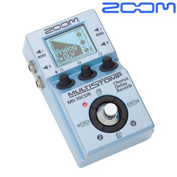 【 ZOOM 】電吉他綜合效果器 MS-70CDR / 公司貨保固