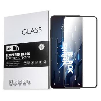 IN7 黑鯊 5/5 Pro (6.67吋) 高清 高透光2.5D滿版9H鋼化玻璃保護貼 疏油疏水 鋼化膜