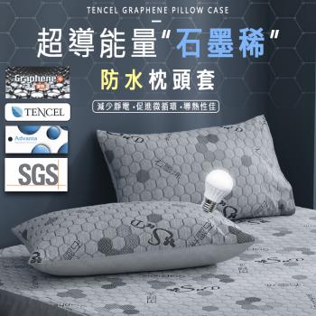 QIDINA MIT頂級破千熱銷專利石墨稀可水洗獨立筒枕頭飯店枕頭 SUD-J