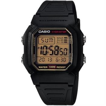 【CASIO 卡西歐】正版公司貨 潮流耐用 登峰造極指針數位電子錶(W-800HG-9A)