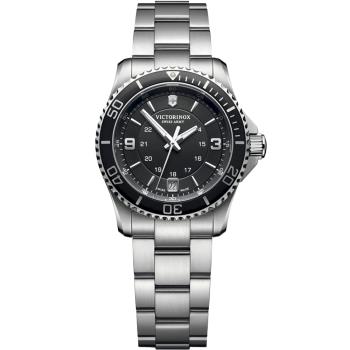 Victorinox 瑞士維氏 Maverick Large 潛水大三針時尚腕錶(VISA-241701)黑色