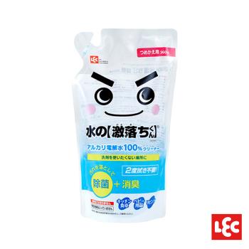 日本LEC-【激落君】鹼性電解水去污噴劑補充包360ml(日本製)