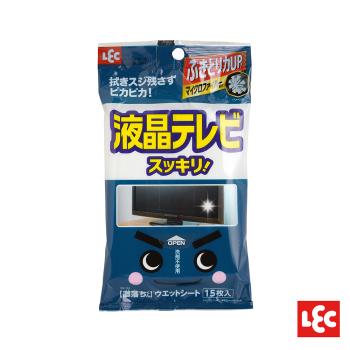 日本LEC-【激落君】日製液晶螢幕用擦拭巾15枚入