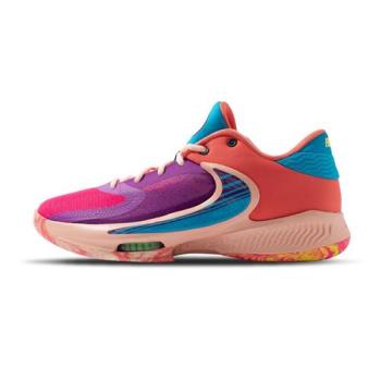 Nike Zoom Freak 4 EP 男 粉紫 經典 休閒 運動 籃球鞋 DQ3825-500