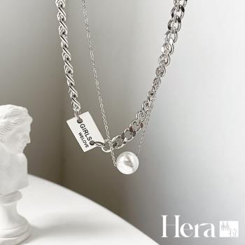 【Hera 赫拉】女王風華時尚多層疊鎖骨鍊 ANA2