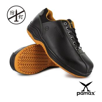 【PAMAX 帕瑪斯】防穿刺鋼頭皮革製防滑安全鞋(PA3302PPH /男女尺寸)