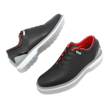 Nike 高爾夫球鞋 Jordan ADG 4 男鞋 黑 紅 皮革 緩震 爆裂紋 喬丹 止滑 DM0103-015
