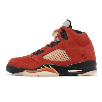 Nike Wmns Air Jordan 5 Retro Dunk on Mars 紅 黑 女鞋 麂皮 DD9336-800