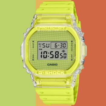 CASIO G-SHOCK 扭蛋風潮電子腕錶 DW-5600GL-9